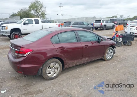 2014 Honda Civic Lx из США, поврежденный, VIN 19XFB2F5XEE061308
